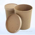 Tigela de papel para baldes kraft de produtos de alta qualidade